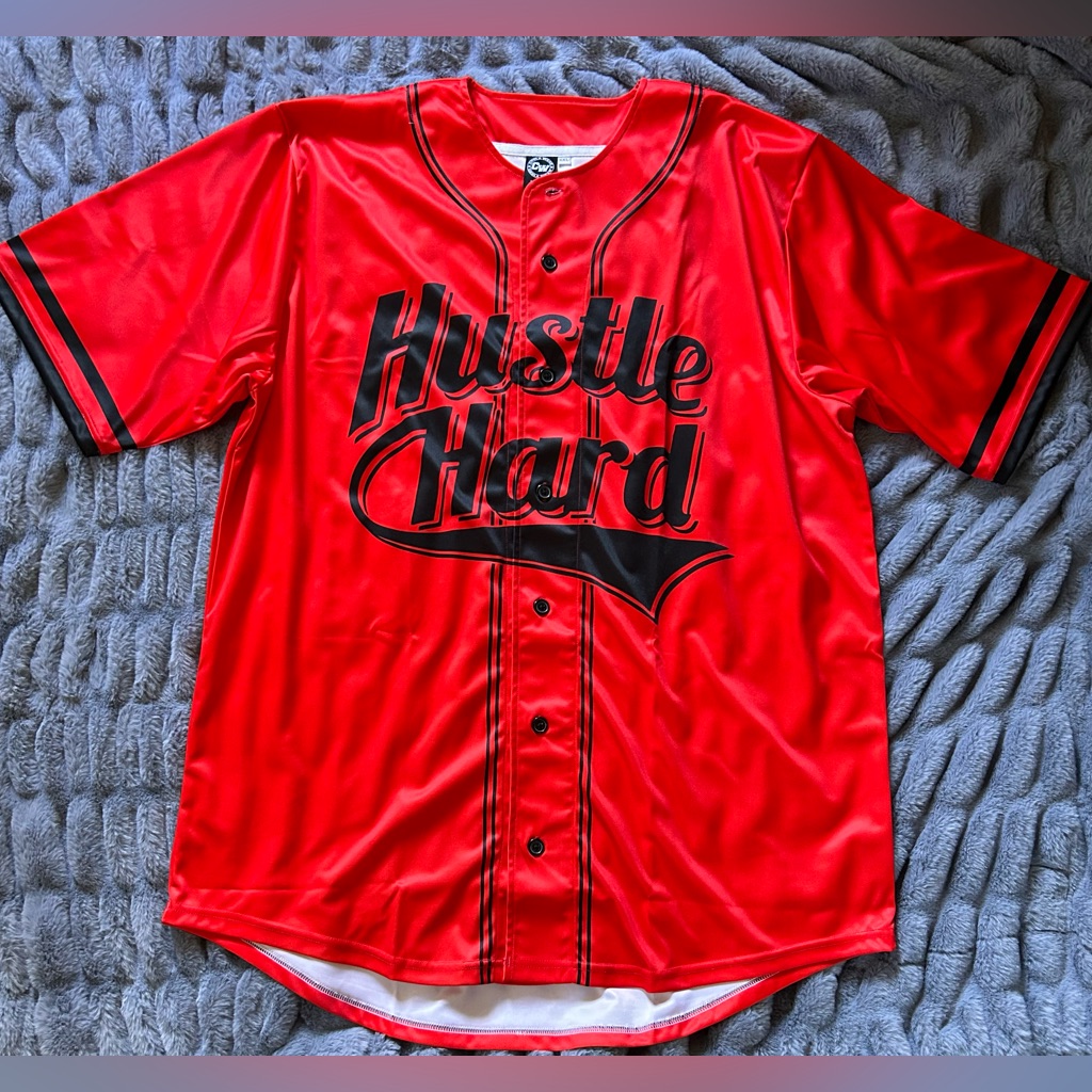 Nwot Chula Wear Hustle Hard Baseball Shirt Nwot Chula Wear Hustle Hard Baseball Shirt